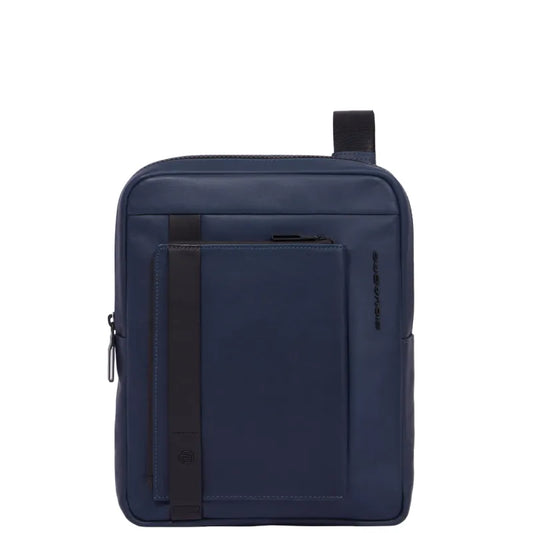 Borselli Piquadro Borsello Grande Porta Ipad Pelle Blu