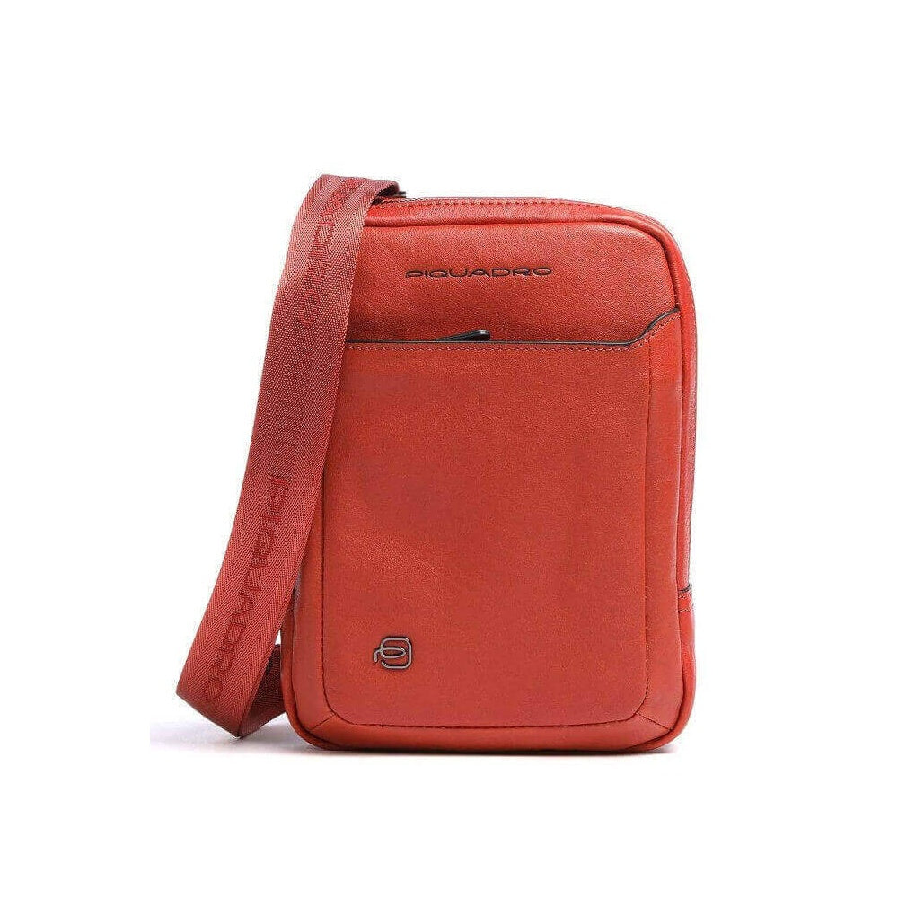 Borselli Piquadro Borsello Mini Porta Ipad Pelle Arancione