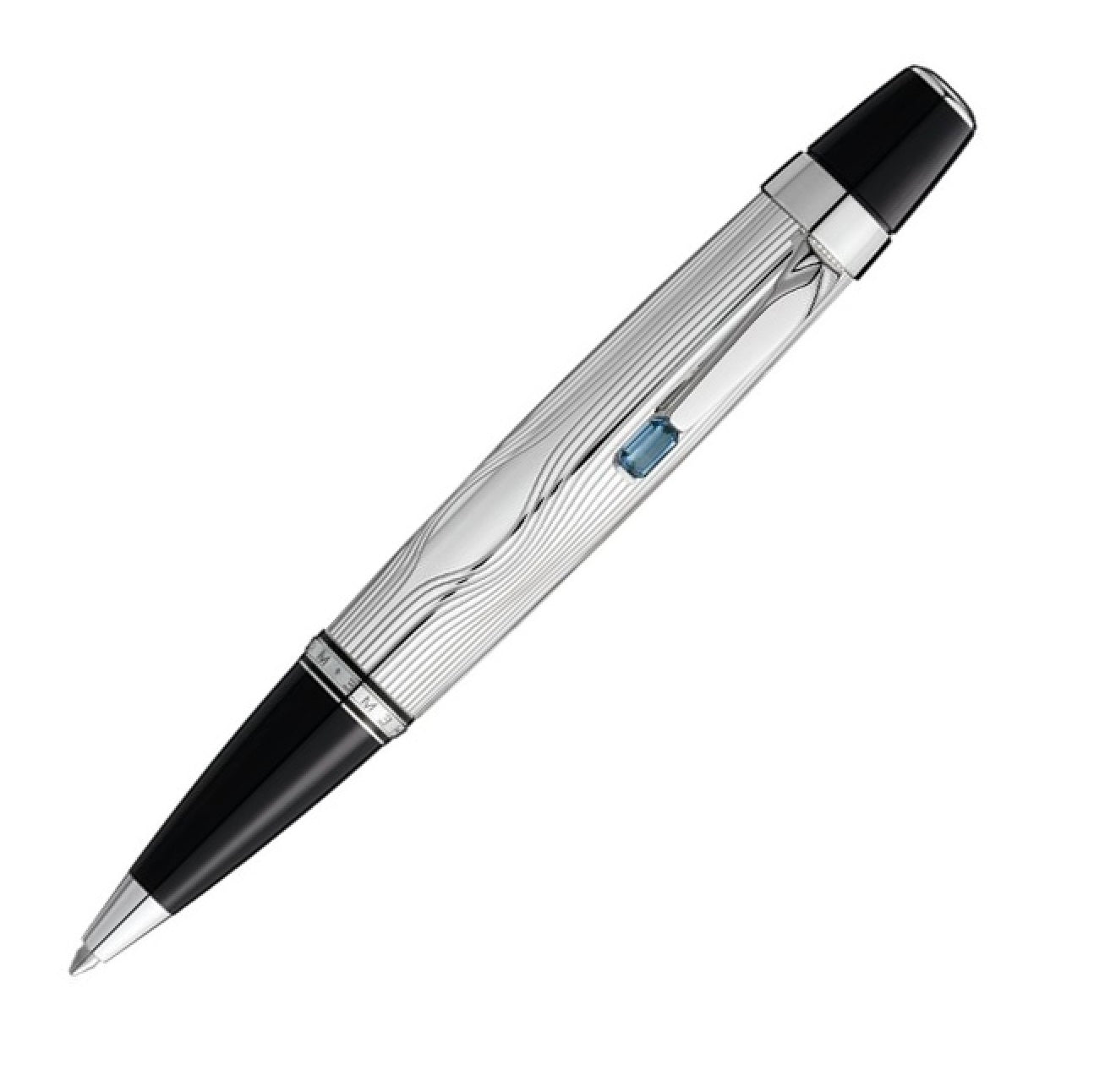 Penna A Sfera Montblanc Boheme Arabesque Azur