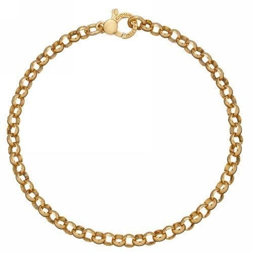 Bracciale Giovanni Raspini Basi Rolò Piccolo Dorato Con Moschettone