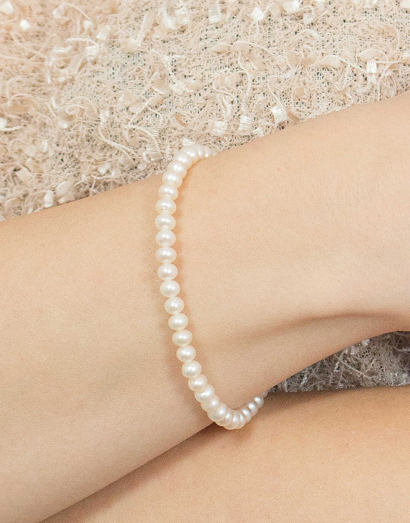Bracciale Comete Easy Basic Filo Perle Oro 18 Kt