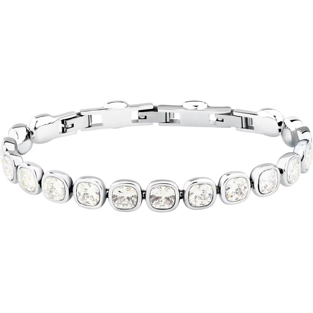 Bracciale Tennis Morellato Cristalli Acciaio