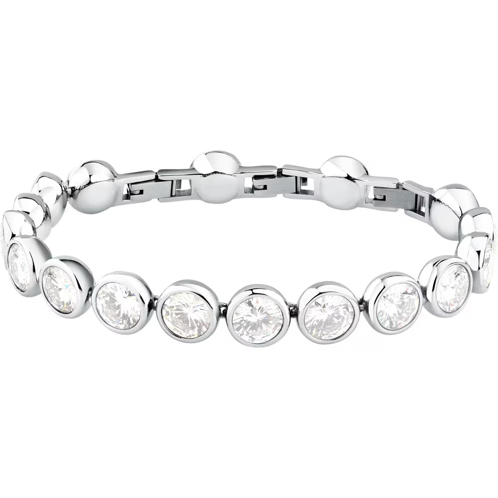 Bracciale Tennis Morellato Cristalli Acciaio