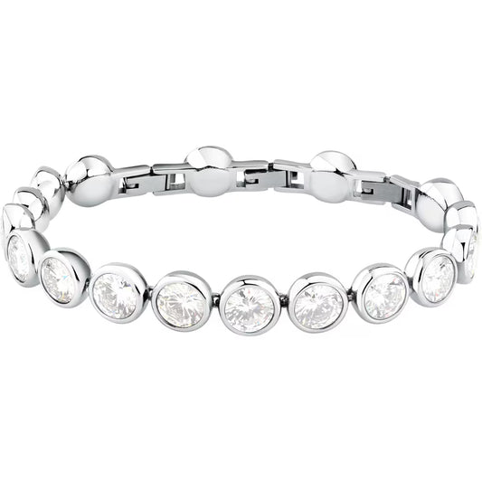 Bracciale Tennis Morellato Cristalli Acciaio