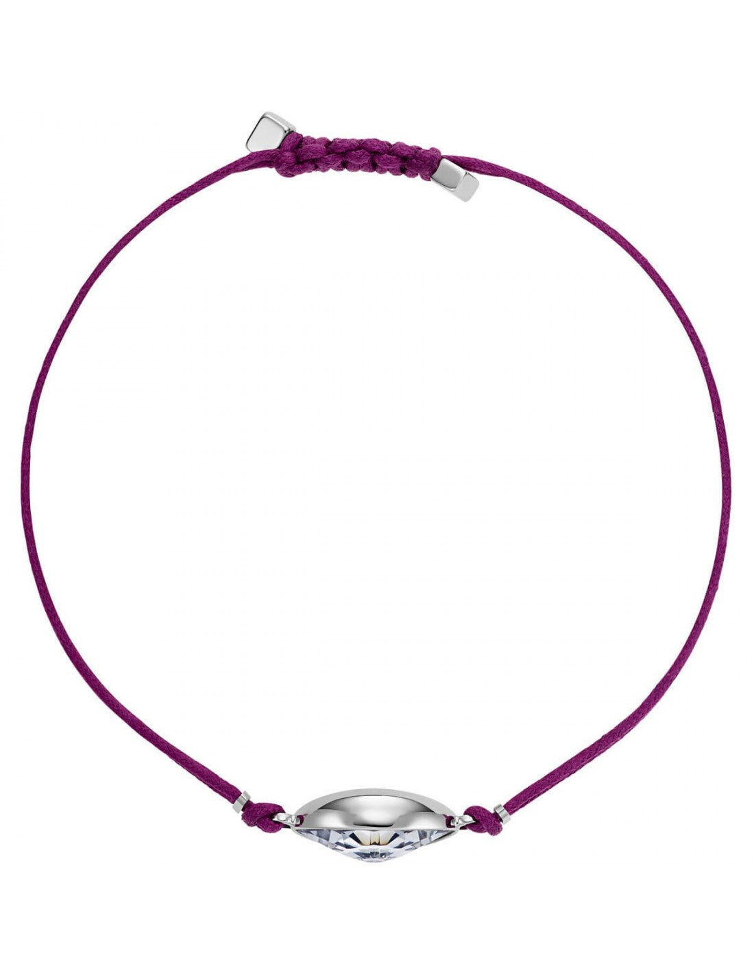 Bracciale Swarovski Swapower Evil Eye, Cordino In Cotone