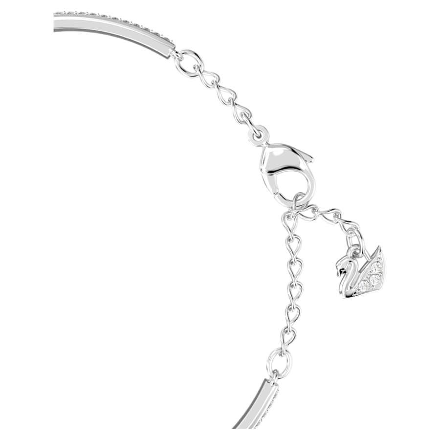 Bracciale Rigido Swarovski Generation Bianco, Placcato rodio