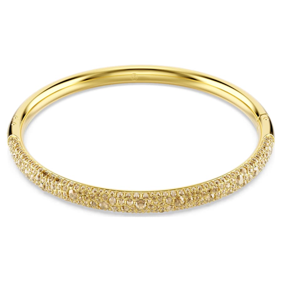 Bracciale Swarovski Sublima Pavé a neve, Tono dorato, Placcato color oro - Misura L