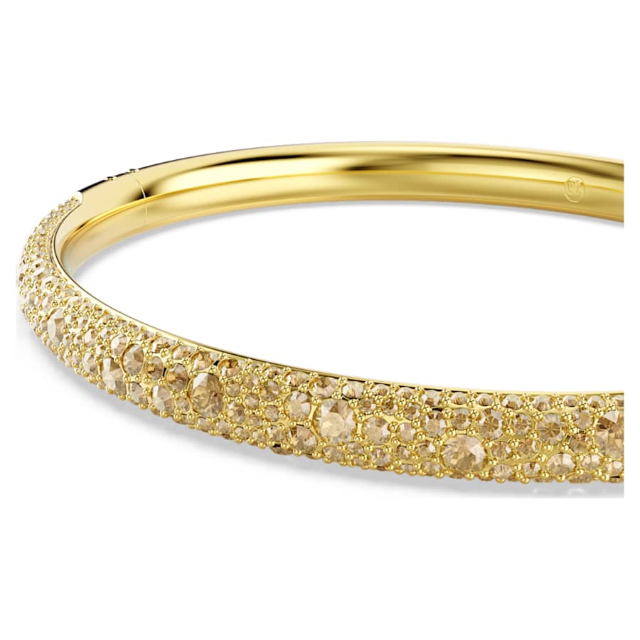 Bracciale Swarovski Sublima Pavé a neve, Tono dorato, Placcato color oro - Misura L