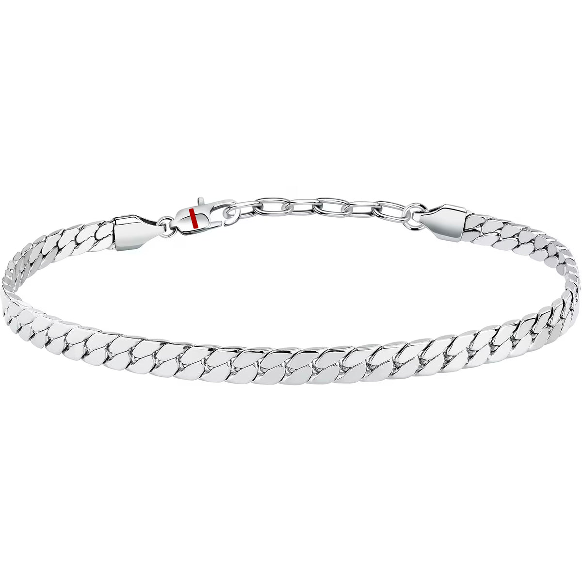 Bracciale Uomo Sector Basic Acciaio Maglia Catena Piatta