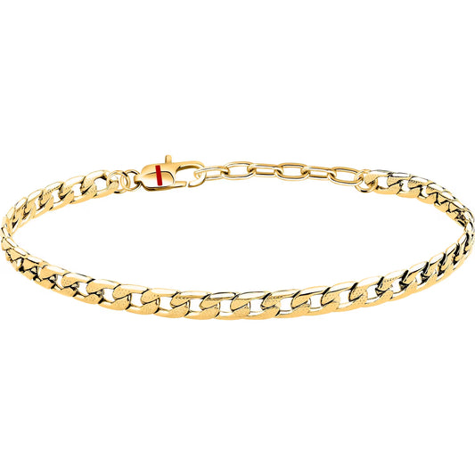 Bracciale Uomo Sector Basic Acciaio Pvd Oro