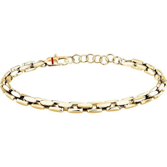 Bracciale Uomo Sector Basic Catena in Acciaio Pvd Oro