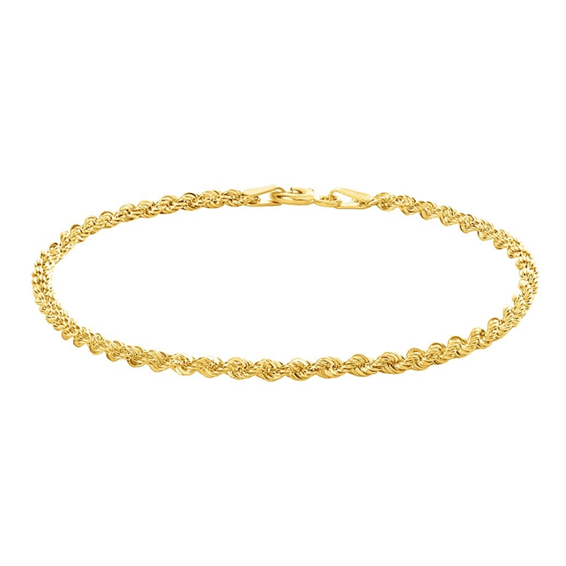 Bracciale Stroili Colette Oro Giallo 9 Kt Catena Maglia Corda