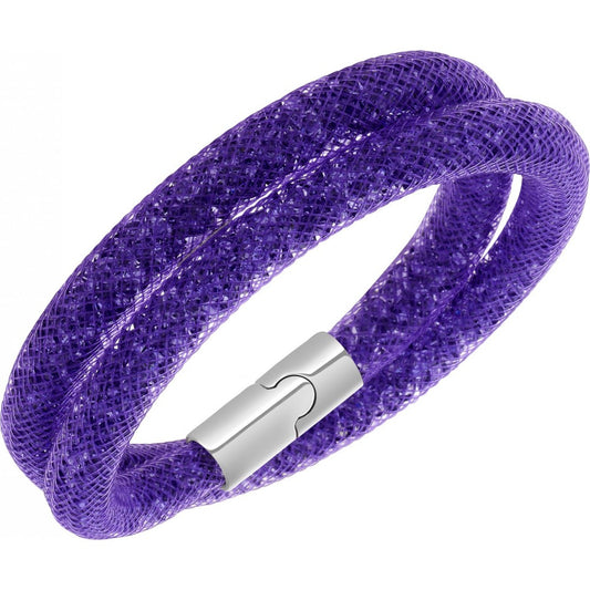 Bracciale Swarovski Stardust Purple - Misura M
