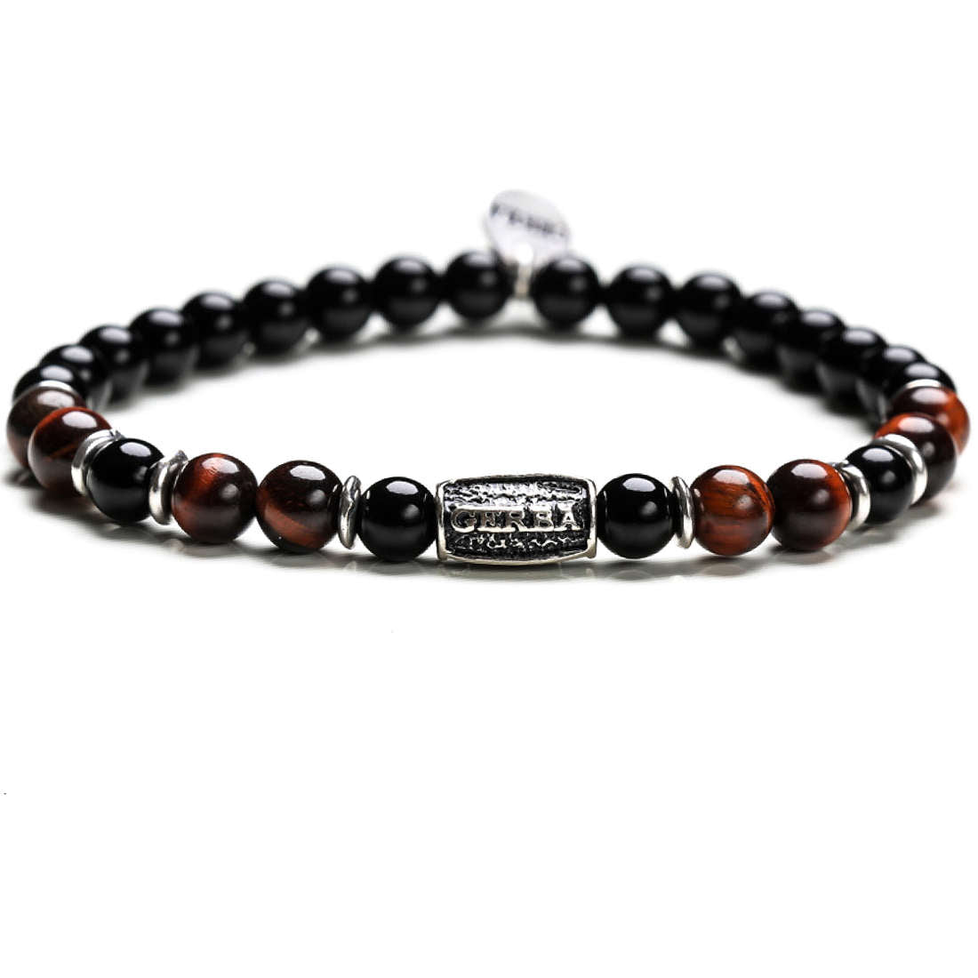 Bracciale Gerba Stone Red And Black