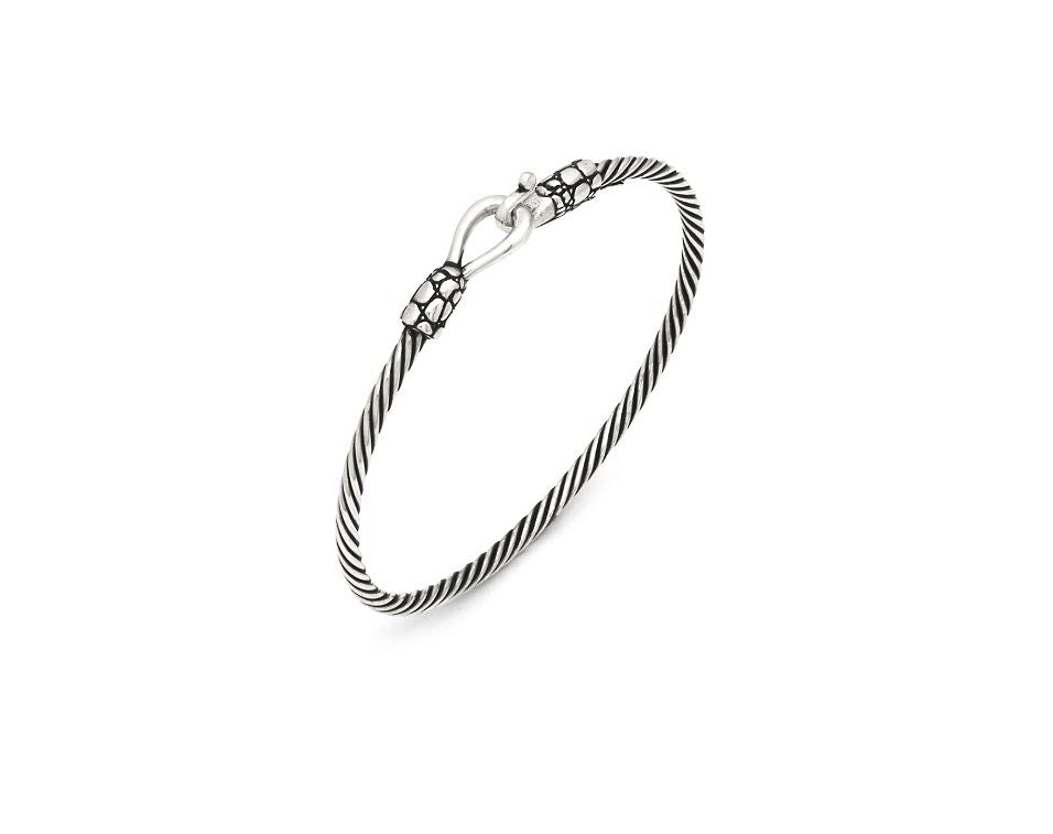 Bracciale Rigido Uomo Giovanni Raspini Croco