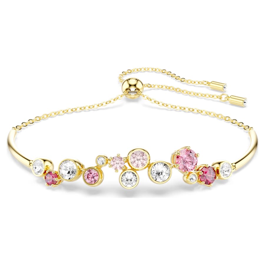 Bracciale Swarovski Constella Taglio misto, Multicolore, Placcato color oro - Misura M