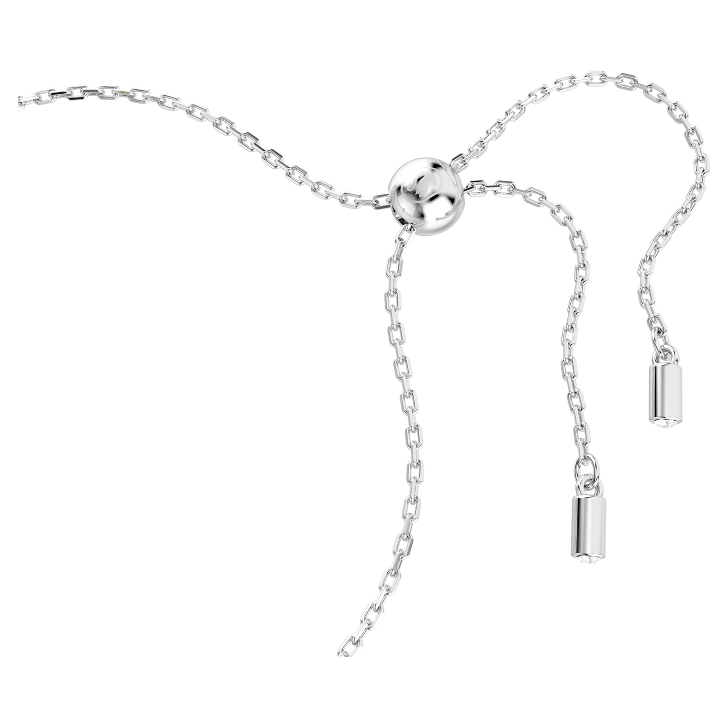Bracciale Swarovski Matrix Tennis Taglio misto, Giallo, Placcato rodio