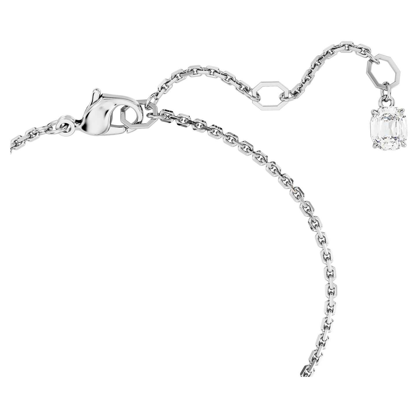 Bracciale Swarovski Mesmera Taglio misto, Verde, Placcato rodio