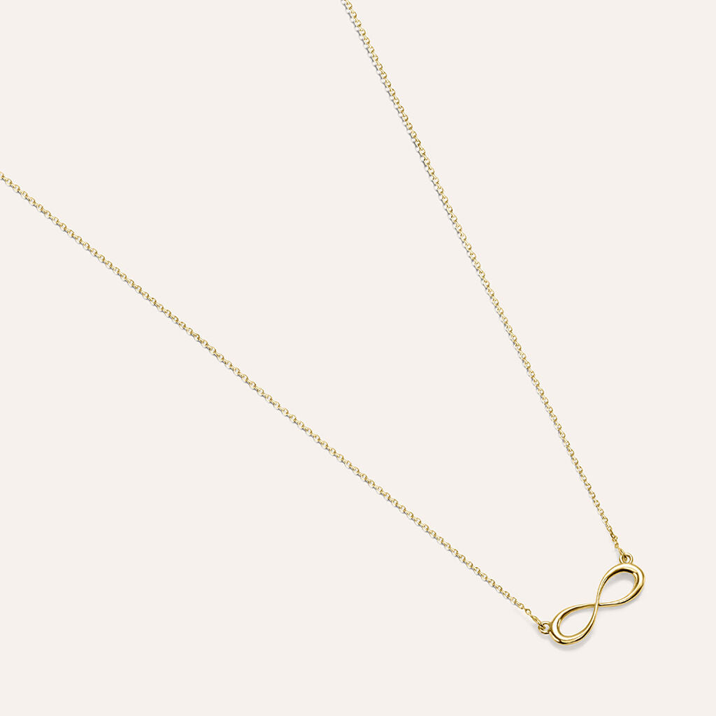 Collana Stroili Beverly Oro 9 Kt Centrale Infinito