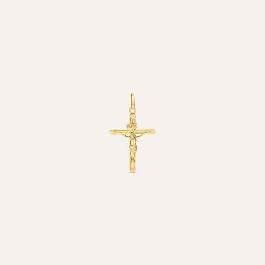 Ciondolo Stroili Holy Croce Oro Giallo Con Cristo