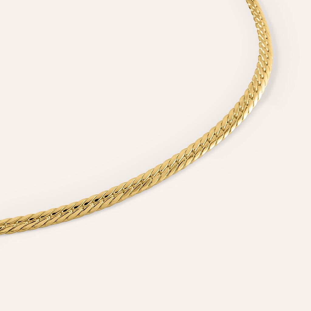 Bracciale Stroili Colette Catena Grumetta Oro Giallo 9 Kt