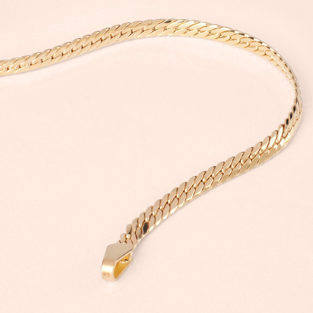 Bracciale Stroili Colette Catena Grumetta Oro Giallo 9 Kt