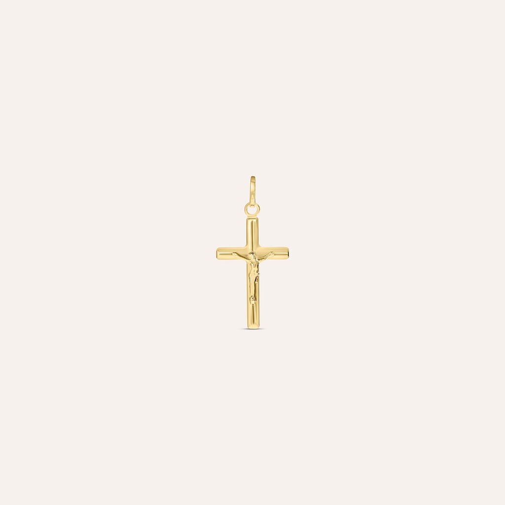 Ciondolo Stroili Holy Croce Oro Giallo 9 Kt