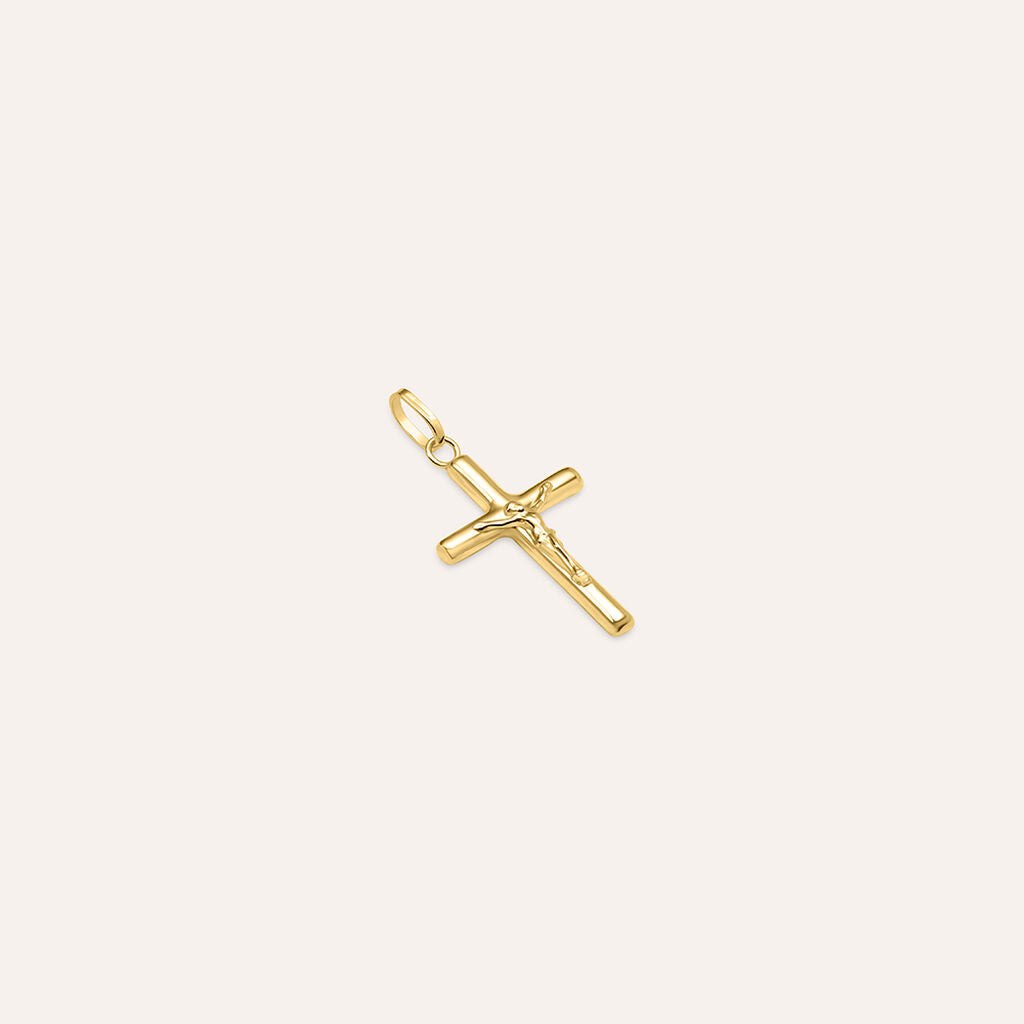Ciondolo Stroili Holy Croce Oro Giallo 9 Kt