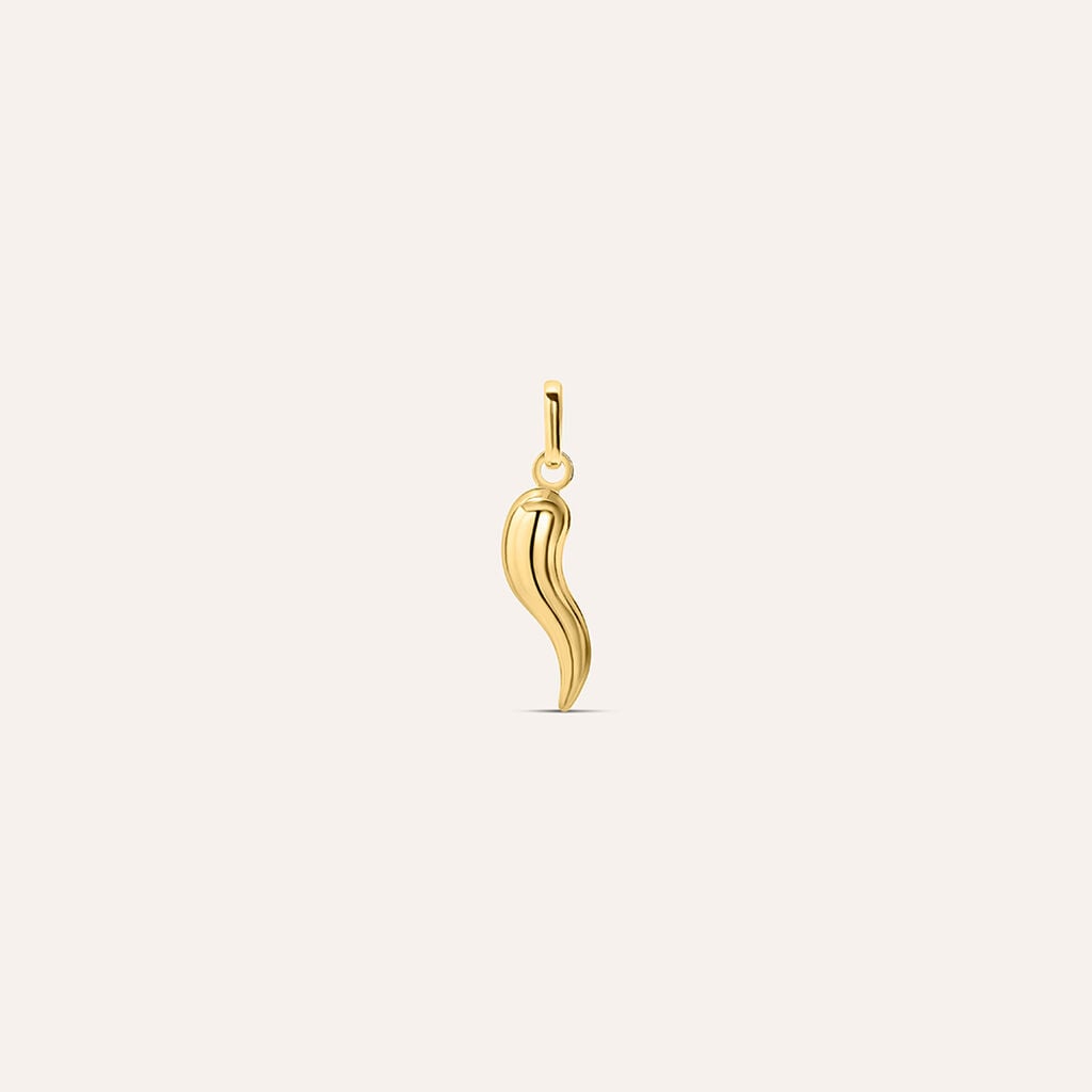 Ciondolo Stroili Poème Cornetto Piccolo Oro 9 Kt