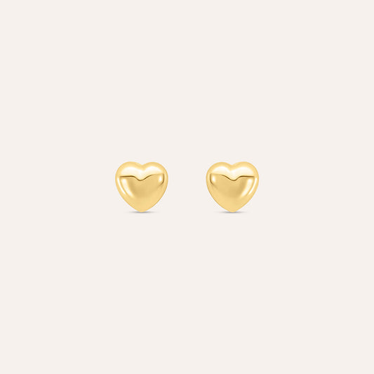 Orecchini Stroili Mon Petit Lobo Cuore Oro Giallo 9 Kt