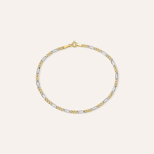 Bracciale Stroili L'Homme Or Oro Bicolore 9 Kt