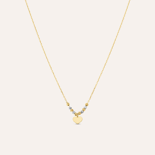 Collana Stroili Mon Petit Oro Giallo Con Charms Cuore