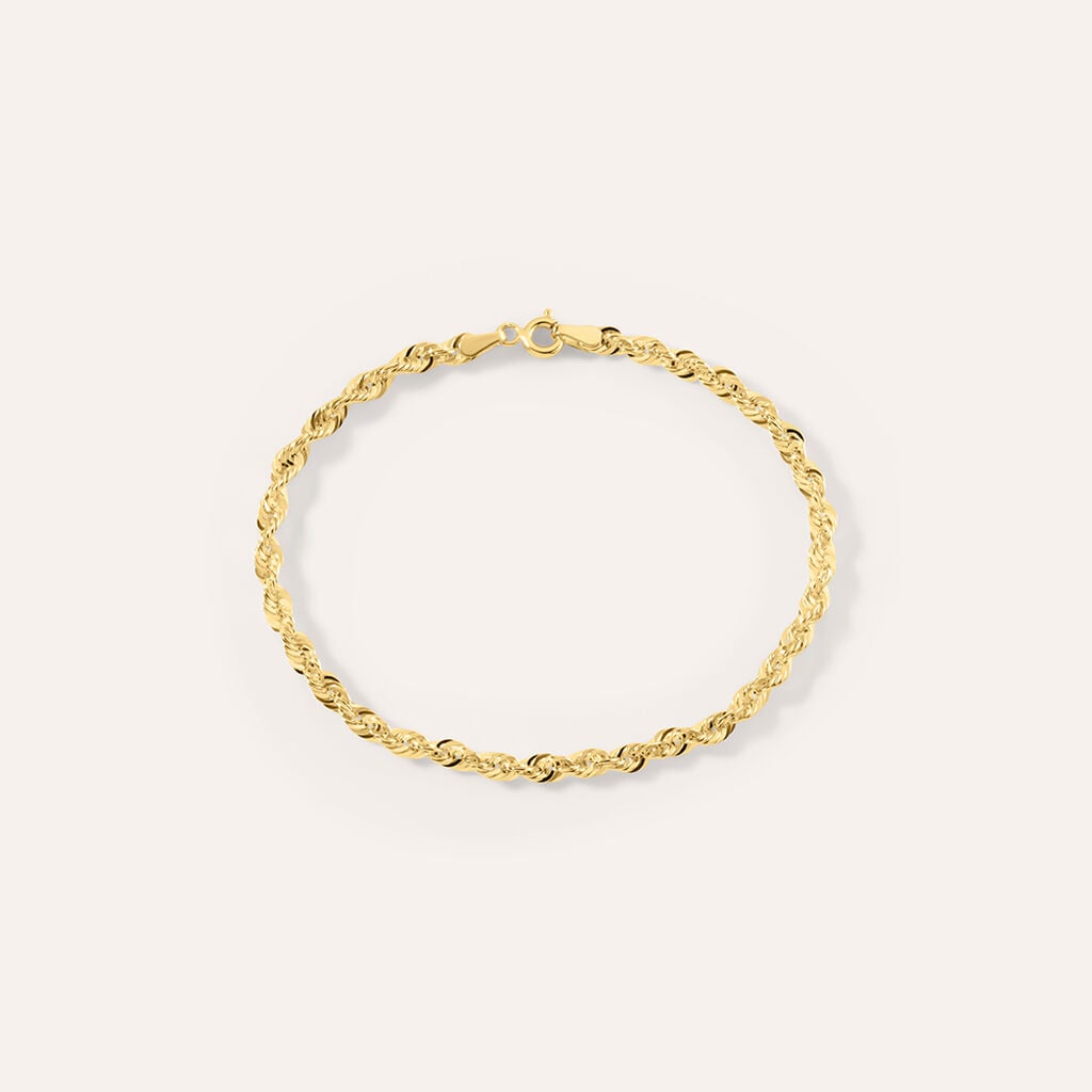 Bracciale Stroili Colette Oro 9 Kt catena Fune