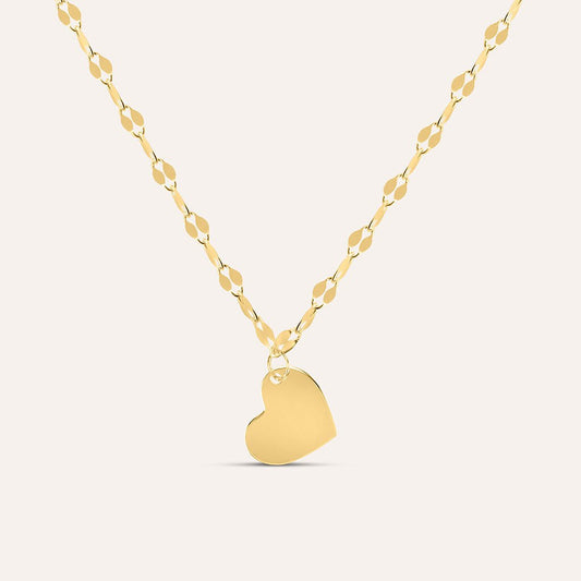 Collana Stroili Beverly Oro Giallo 9 Kt Pendente Cuoricino