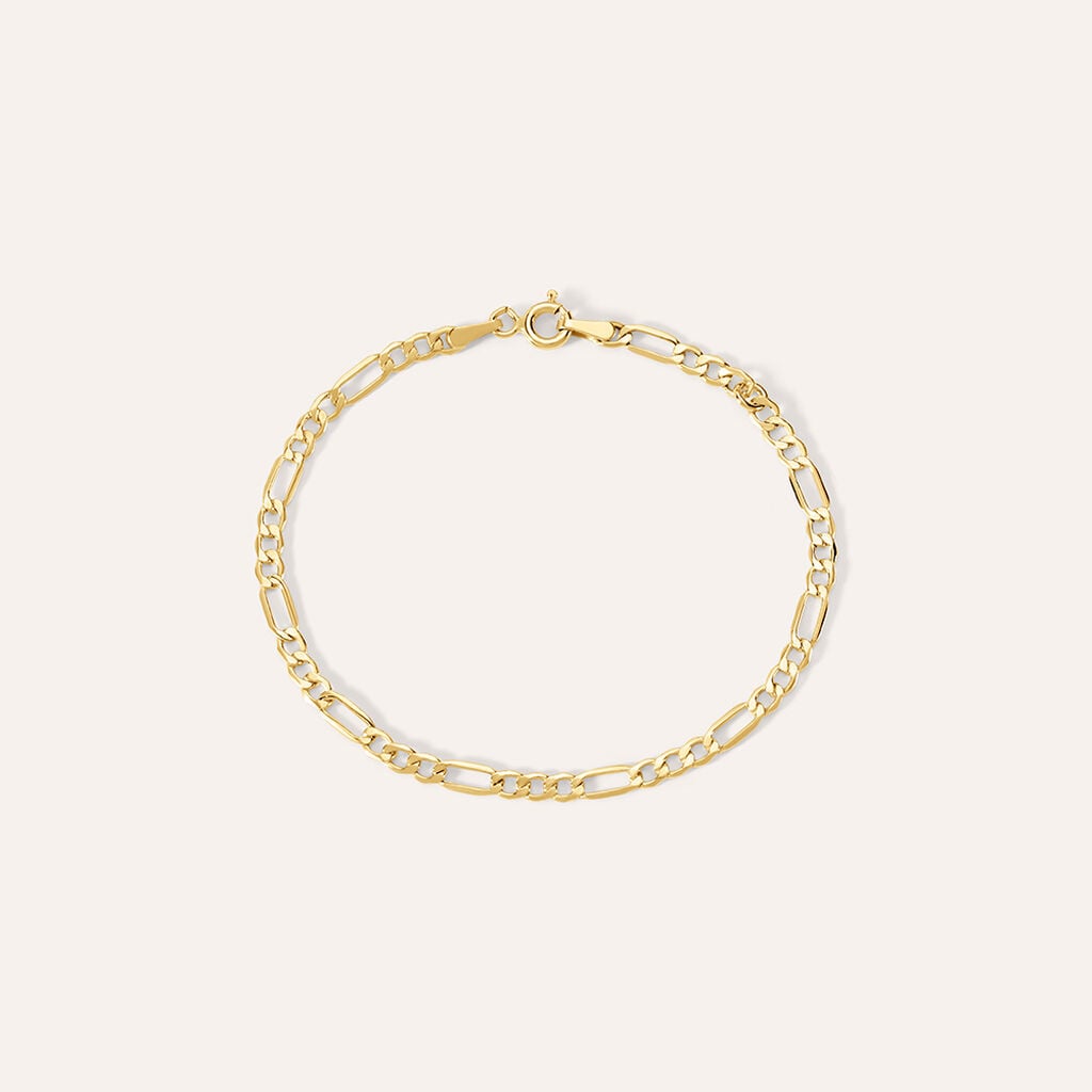 Bracciale Stroili Mon Petit Oro Giallo Catena 3+1