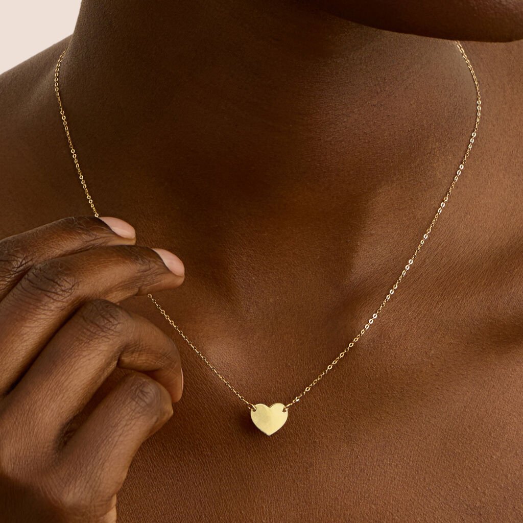 Collana Stroili Beverly Cuore Oro 9 Kt