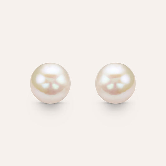 Orecchini a Lobo Stroili Bon Ton Oro Giallo 9 Kt Perla