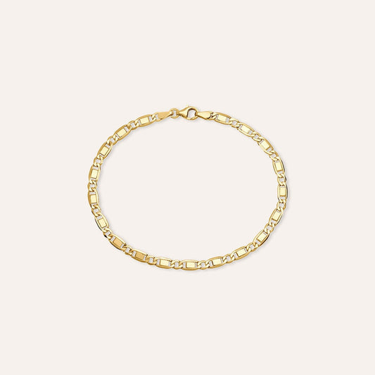 Bracciale Stroili L'homme Or Oro Maglia Plaquette