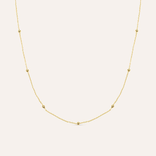 Collana Stroili Beverly Oro Giallo 9 Kt con Sferette