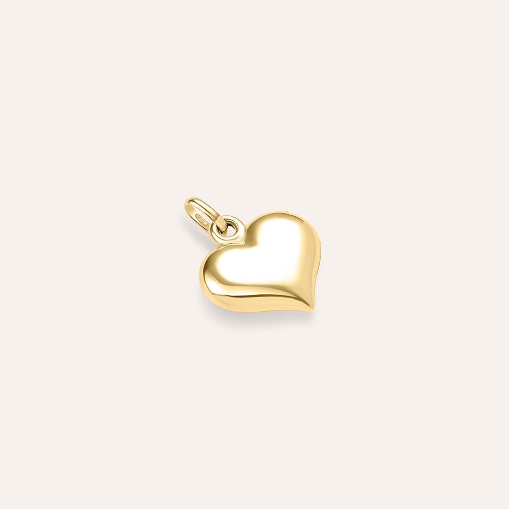 Ciondolo Stroili Poème Cuore Oro Giallo 9 Kt