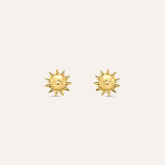 Orecchini a Lobo Stroili Bon Ton Sole Oro 9 Kt