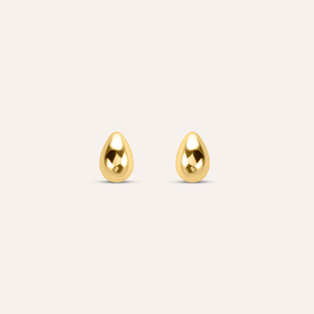 Orecchini Lobo Stroili Isabelle Oro Giallo 9 Kt