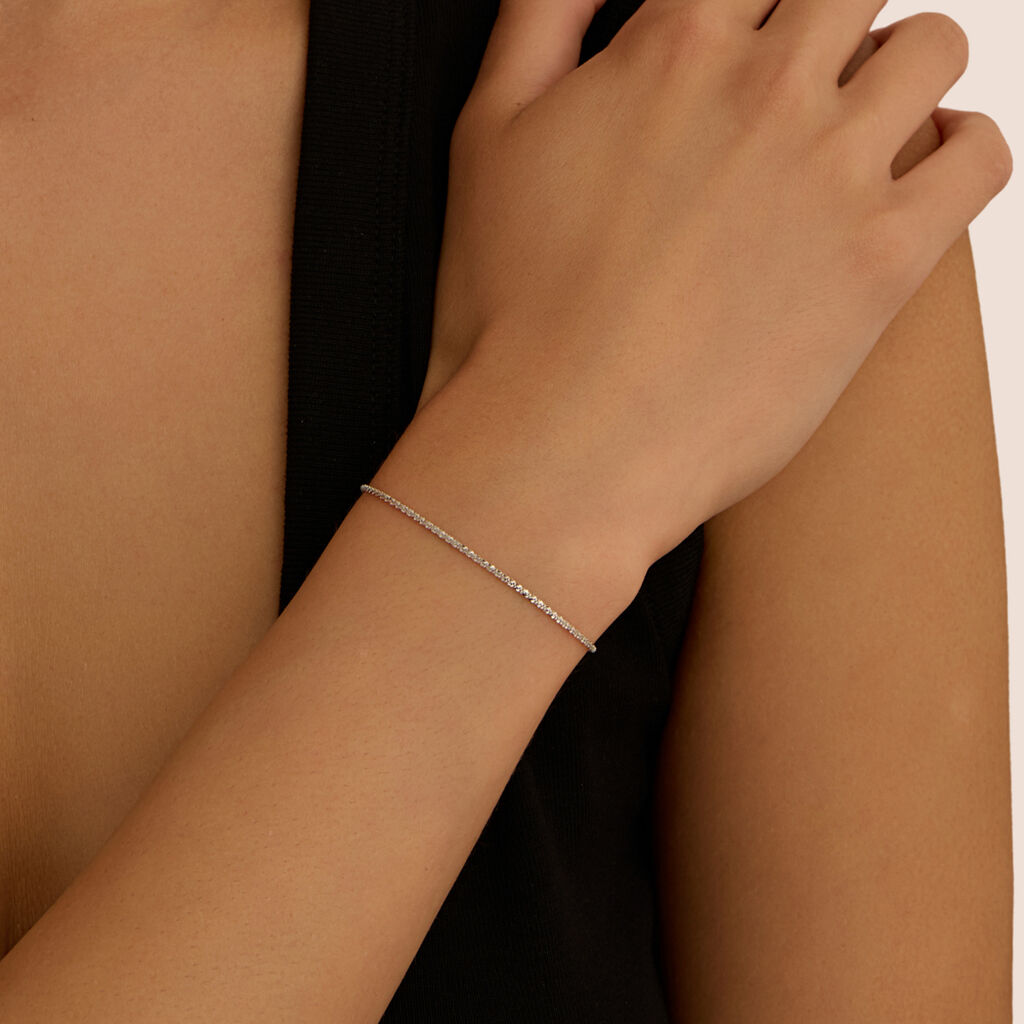 Bracciale Stroili Colette Oro Bianco 9 Kt
