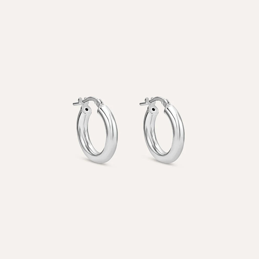 Orecchini Boccole Piccole Stroili Silver Collection Argento