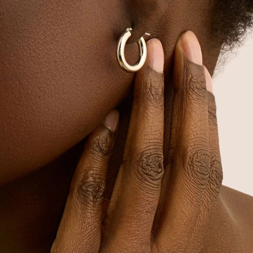 Orecchini Boccole Piccole Stroili Silver Collection Argento