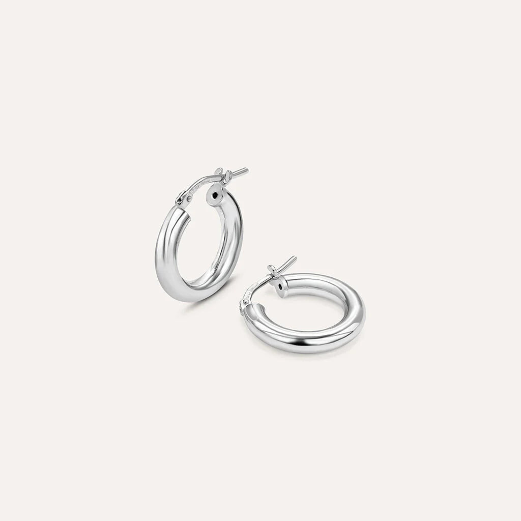 Orecchini Boccole Piccole Stroili Silver Collection Argento