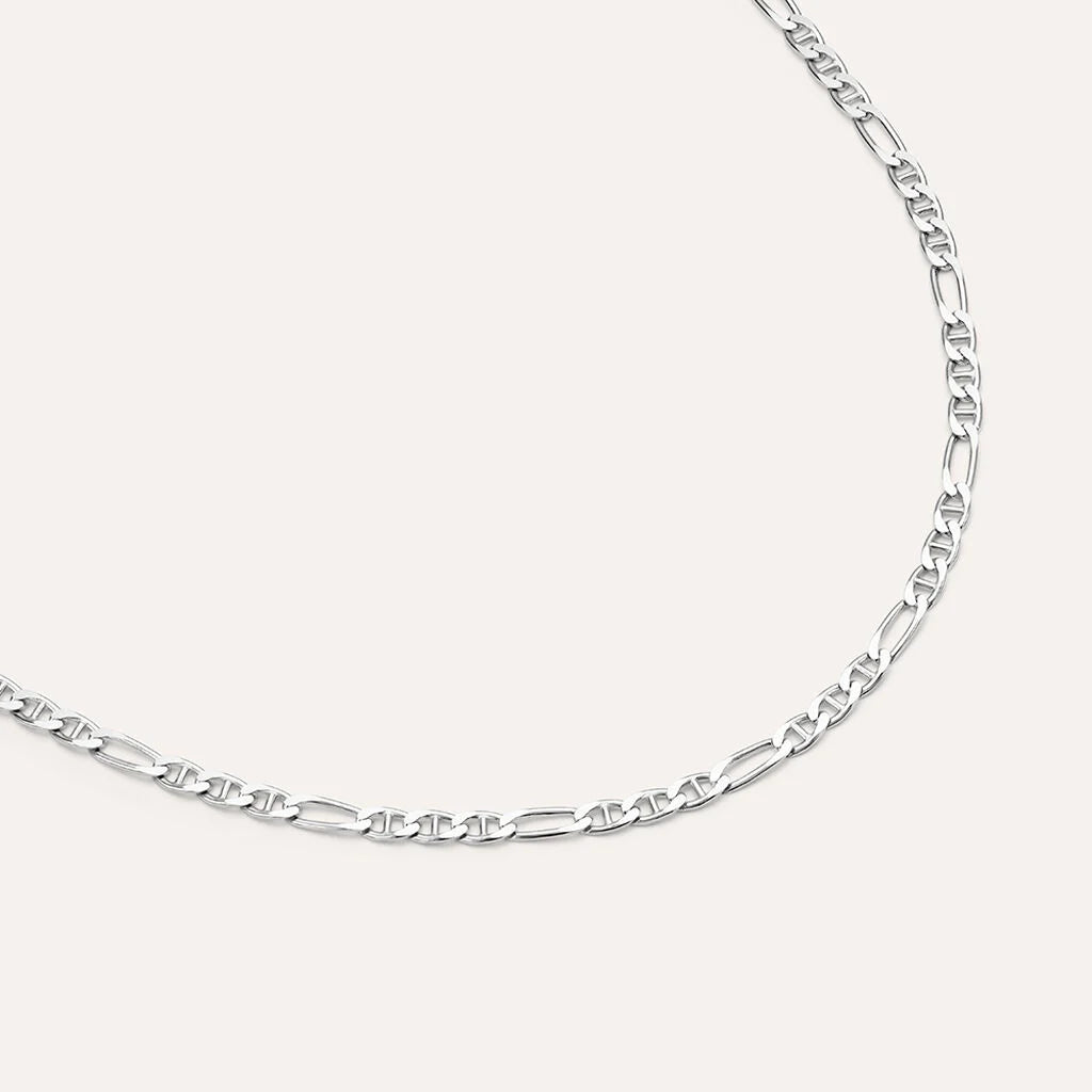 Bracciale Uomo Stroili Gentleman Argento Catena A Maglia Marinara