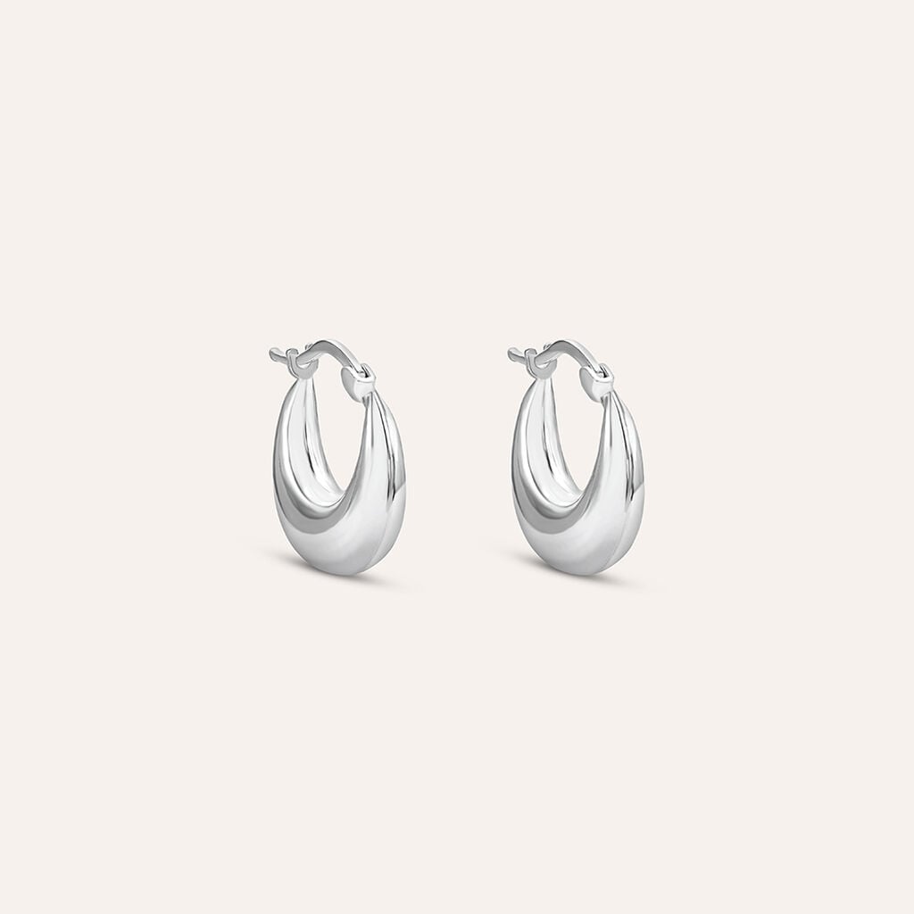 Orecchini Boccole Stroili Silver Collection Argento