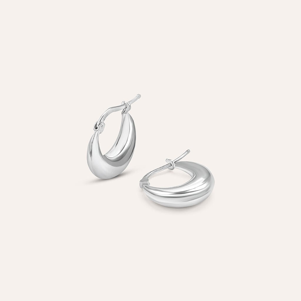 Orecchini Boccole Stroili Silver Collection Argento