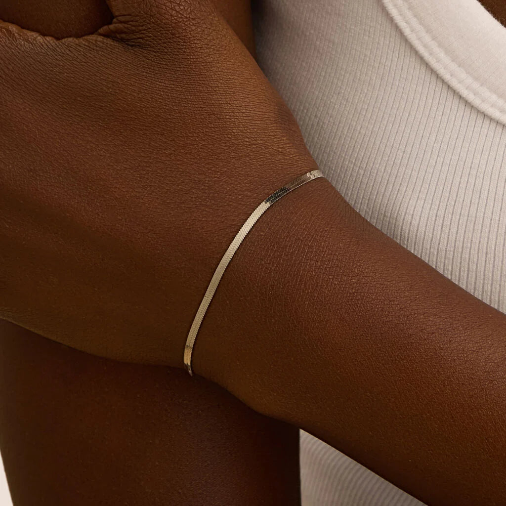 Bracciale Stroili Silver Collection Catena Argento Maglia Coreana Flat